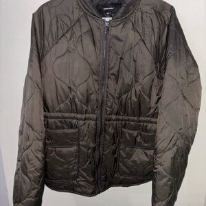 Vero Moda Quilted Khaki Jacket